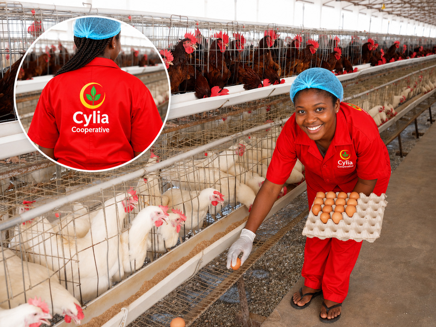 Poultry woman